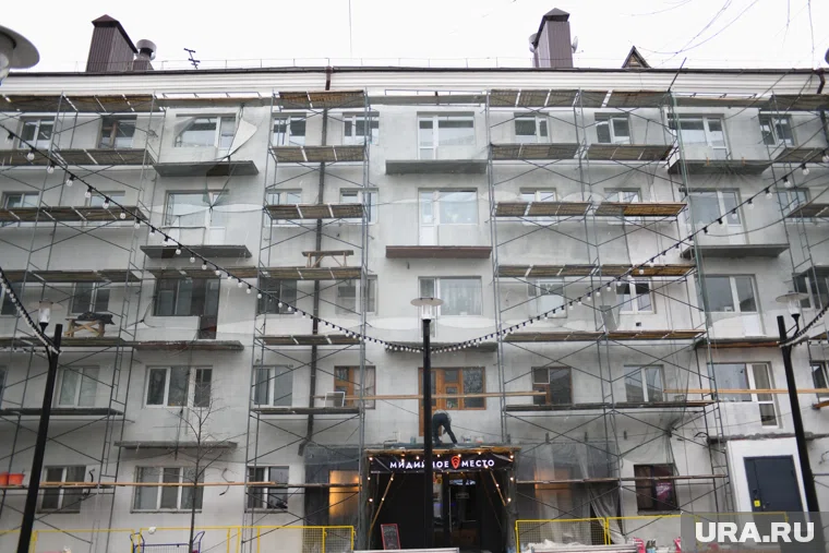 Ремонт начали этой осенью