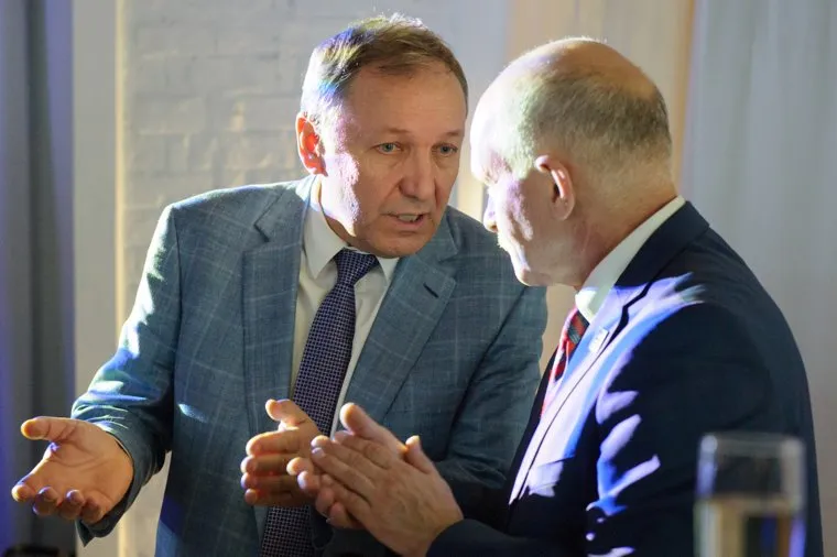 Празднование 27-летия телекомпании "Четвёртый канал". Екатеринбург, гавриловский андрей, беседин андрей