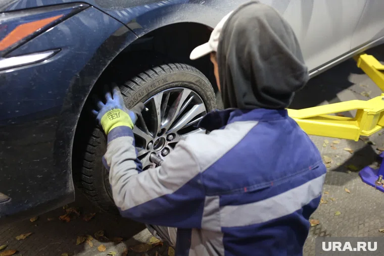 Очередь на шиномонтаж расписана на несколько дней вперед 