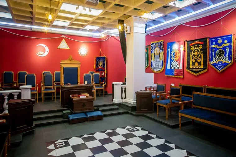 Масонский храм Великой масонской ложи России. Москва 