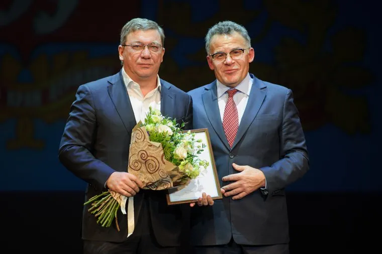 Празднование 230-летия екатеринбургской Городской думы в Театре Юного Зрителя. Екатеринбург, тунгусов владимир, бородин алексей