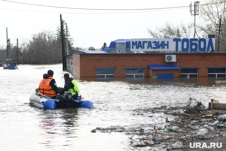 Вода в Тоболе поднялась на три сантиметра
