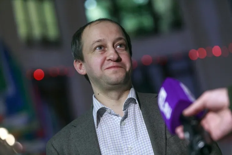 Подача документов во ВЦИК Алексеем Навальным. Москва