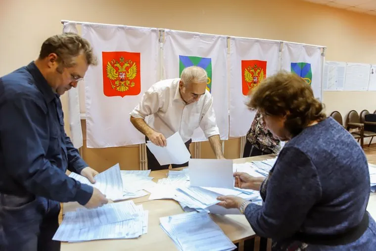 Подсчет голосов. Владивосток.