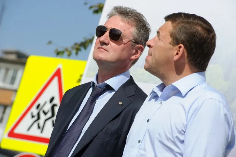 Рабочая поездка врио губернатора Свердловской области Евгения Куйвашева в Красноуральск