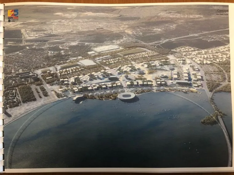 Рендеры из концепции Экспо-парка, которую разработали французы