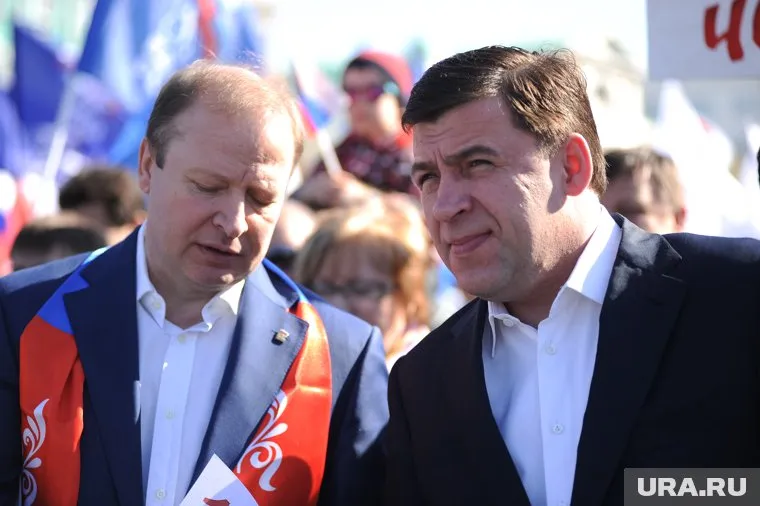 Куйвашев и Шептий отправятся в Первоуральск на встречу с секретарями первичек