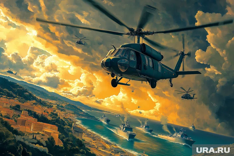 Вертолеты спецназа США замечены у берегов Венесуэлы в Карибском море