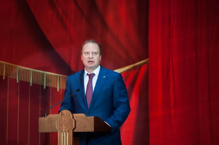 Официальная церемония вступления Евгения Куйвашева в должность губернатора Свердловской области. Екатеринбург, шептий виктор