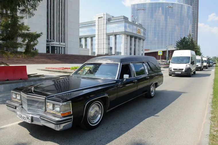 Прощание с Вениамином Яковлевым. Екатеринбург