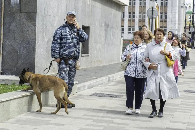 Пермяки на юбилее города 300 лет.Пермь