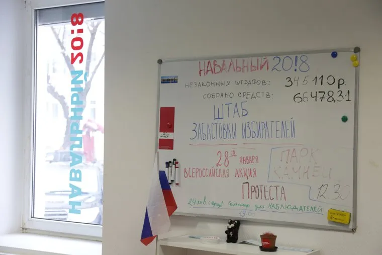 Штаб Навального. Пермь