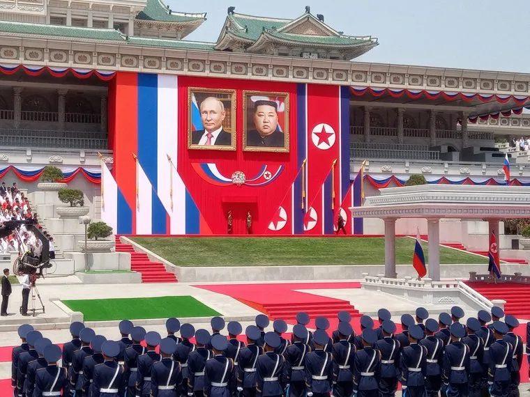 Визит Путина в Пхеньян