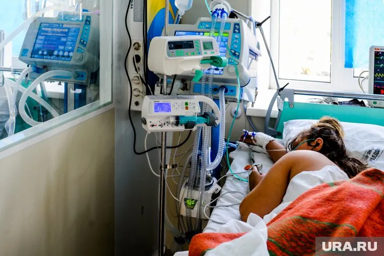 В ковидном госпитале Кургана запас кислорода на двое суток