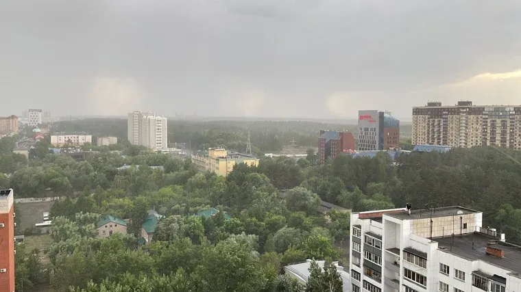 Ливень. Челябинск