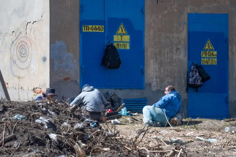 Строительная площадка под мечеть в селе Верхняя Курья. Пермь