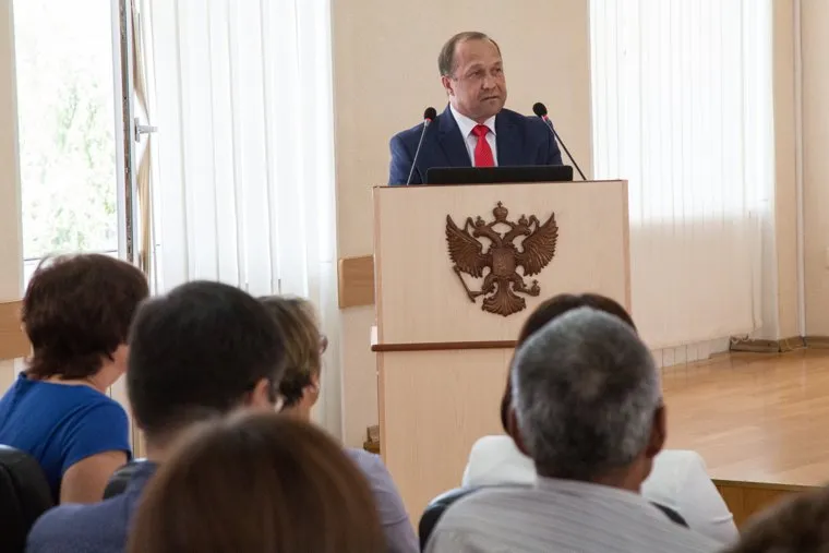 Встреча Александра Моора с депутатами и главами сельских поселений. Тобольск