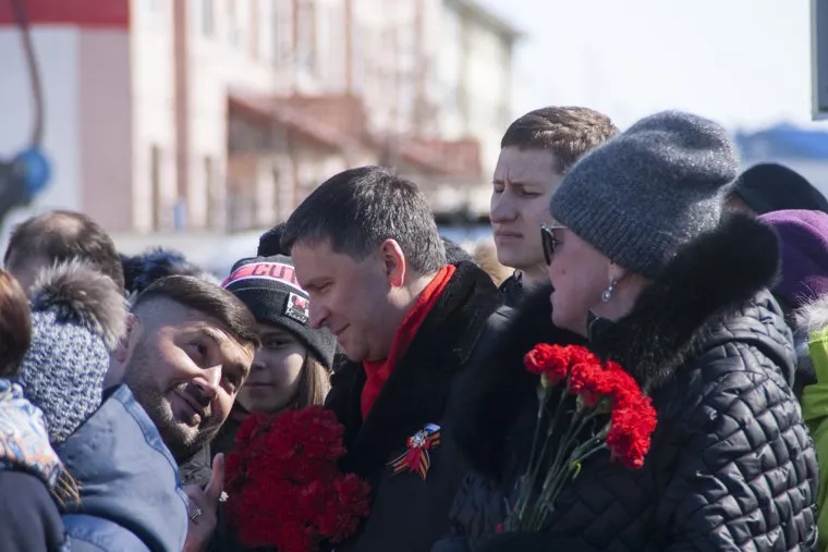 День Победы. Салехард