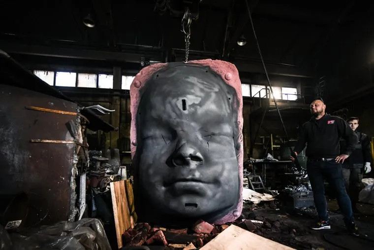 Изготовление Индустриального младенца от арт-группы LKKL. Свердловская область