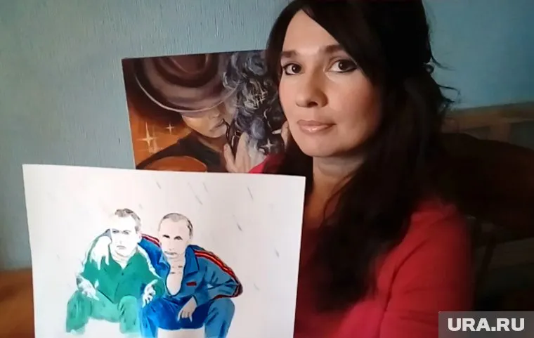 Художница изобразила Путина и Медведева в новом образе