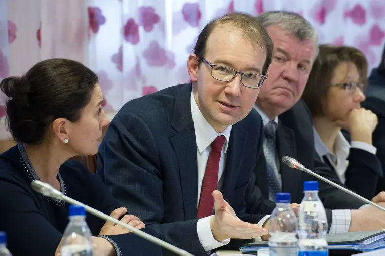 Заседание правительства СО в санатории "Обуховский". Камышлов