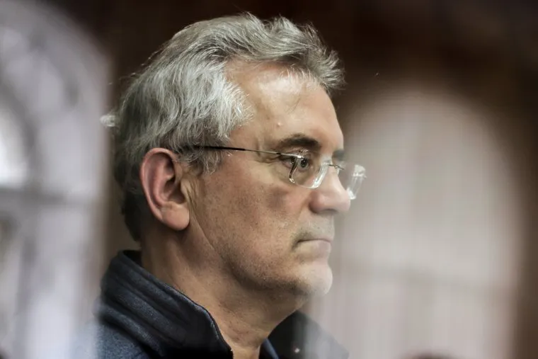 Иван Белозерцев в суде. Москва