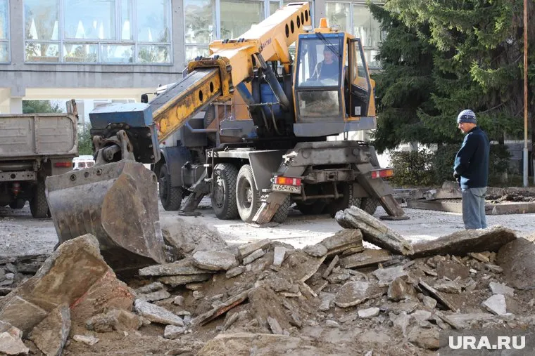 Подрядчик надеется на хорошую погоду