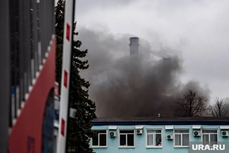 Военный аэродром в Одессе заполонило дымом