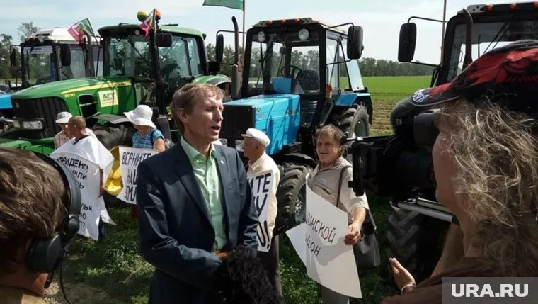 Василий Мельниченко едет на Москву вместе с кубанскими фермерами