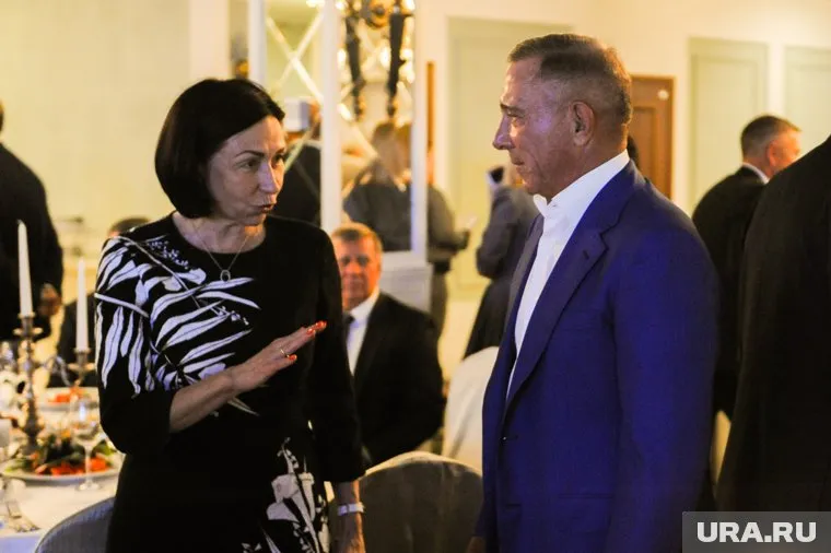 Традиционно прием собирал «сливки» челябинской элиты (на фото Наталья Котова и Александр Аристов)