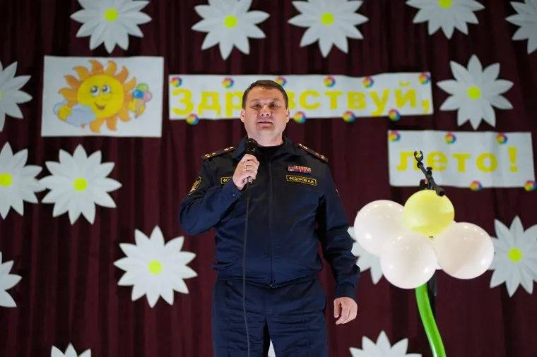 Визит начальника ГУФСИН России по Свердловской области в Кировоградскую воспитательную колонию. Свердловская область, Кировград