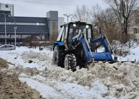 Как в Перми очистили от снега Мотовилихинский район