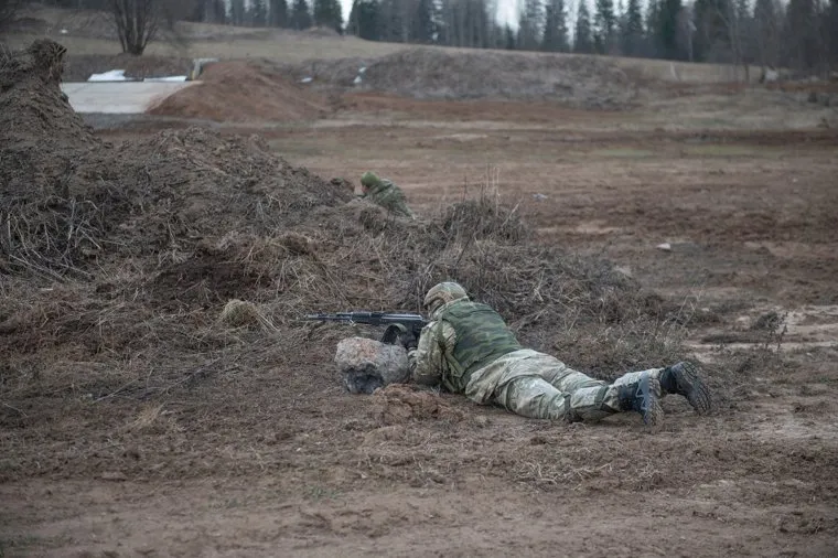 Военная подготовка к службе в зоне СВО. Пермь
