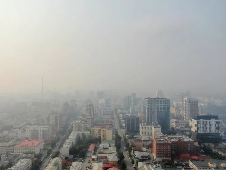 Виды Екатеринбурга с квадрокоптера. Екатеринбург