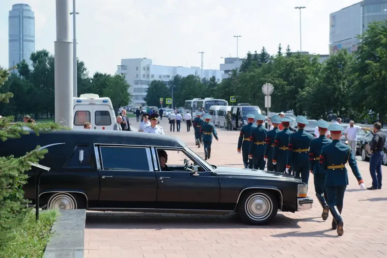 Прощание с Вениамином Яковлевым. Екатеринбург
