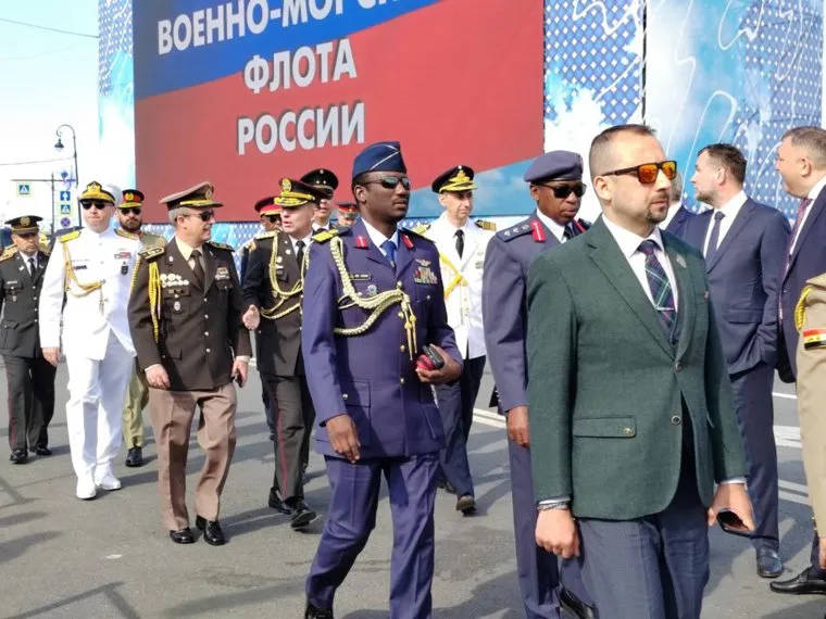 Празднование Дня ВМФ. Санкт-Петербург