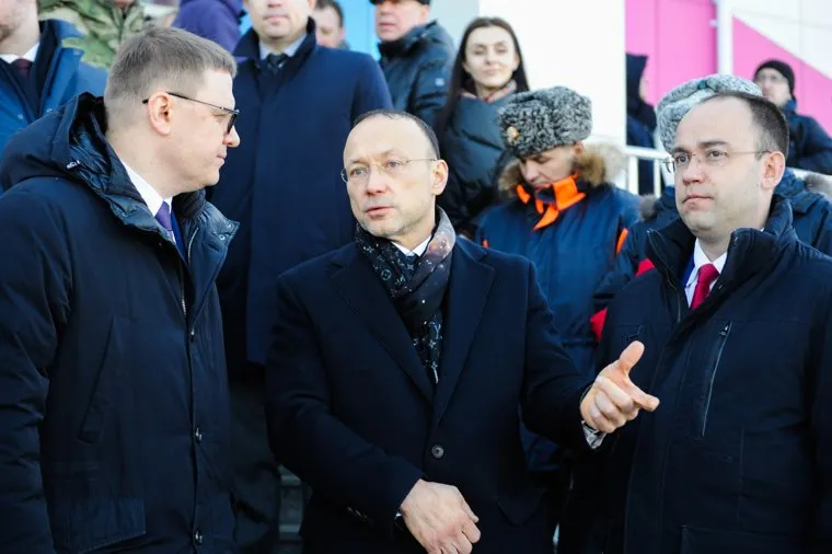 Цуканов Алтушкин Текслер в Карабаше. Челябинская область 