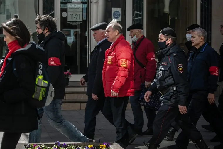 Митинг-встреча с депутатом от КПРФ Валерием Рашкиным. Москва