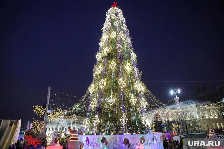 Власти города решать, стоит ли в следующем году ставить настоящую ель или нет