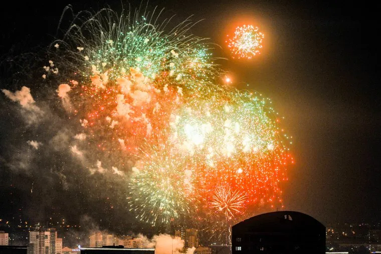 Салют 9 мая, Челябинск