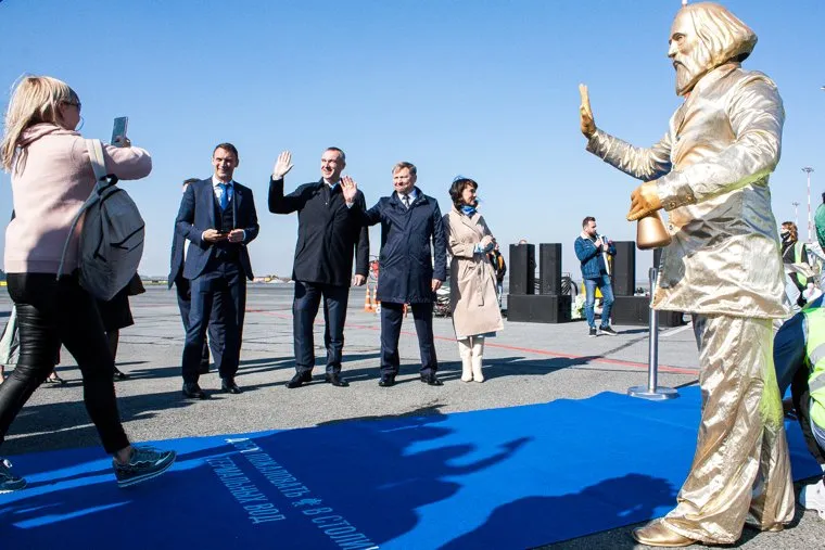 Открытие чартерных рейсов в Тюмень. Тюмень