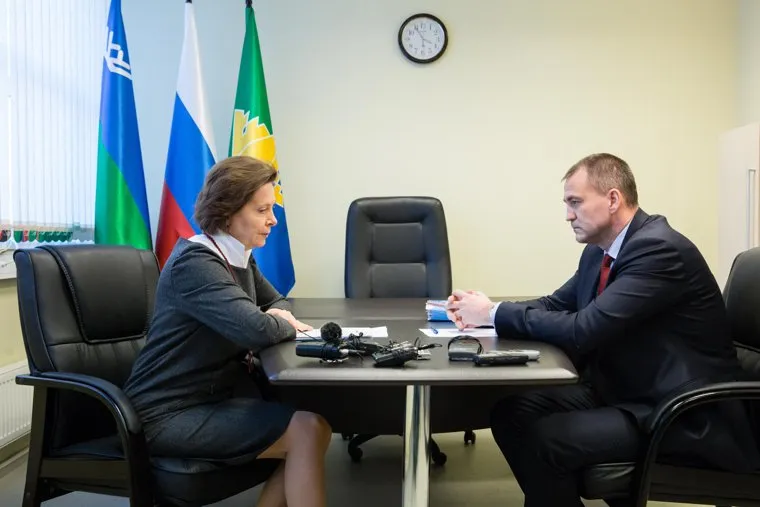Визит Комаровой в Сургутский район. Сургут