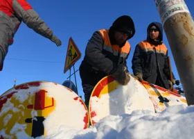 В ЯНАО перекроют движение по временному объезду на границе с Губкинским