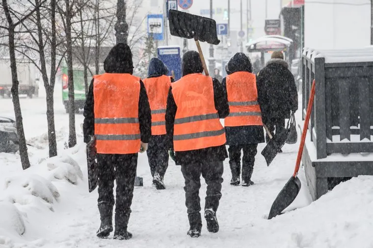 Снегопад в Екатеринбурге. Екатеринбург