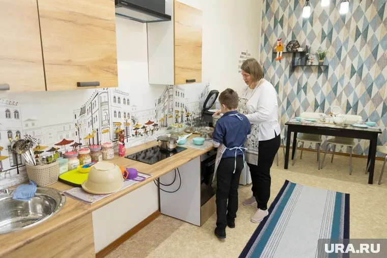 Благодаря такой квартире дети учатся приспосабливаться к жизни