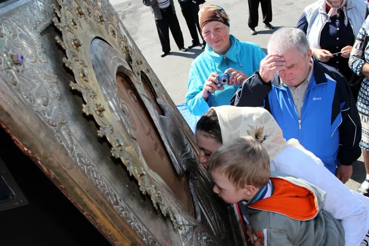 Крестный полет над Курганской областью. Курган