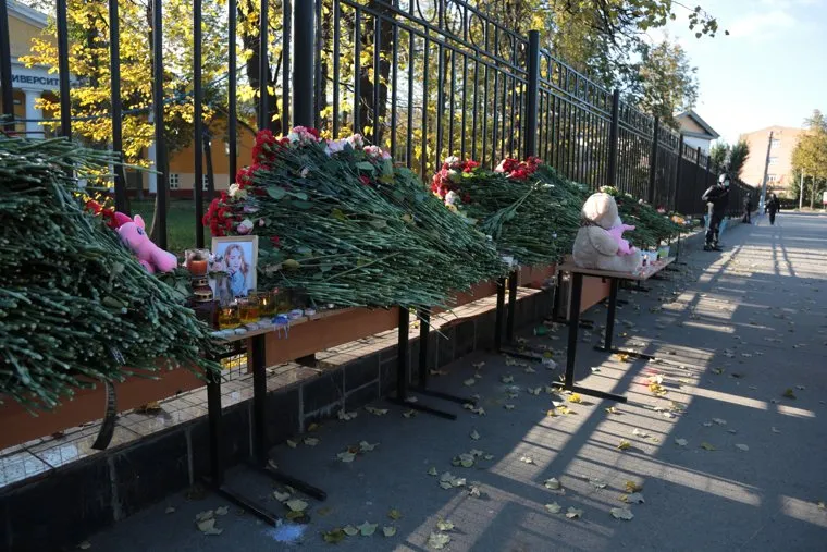 Ректор ПГНИУ Дмитрий Красильников на встрече с прессой. Пермь