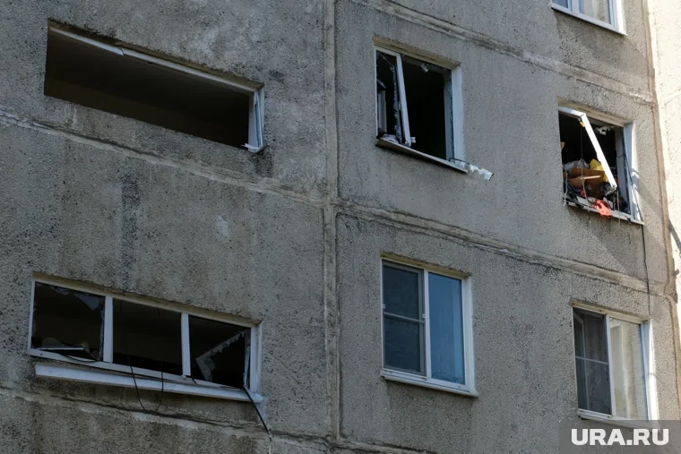 Четыре дома и пять машин пострадали от сбитого дрона под Белгородом (архивное фото)