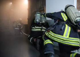 Под Екатеринбургом загорелся огромный склад