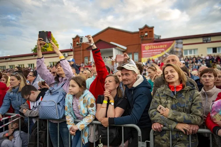 Открытие XX фестиваля воздухоплавателей "Небесная ярмарка". Кунгур